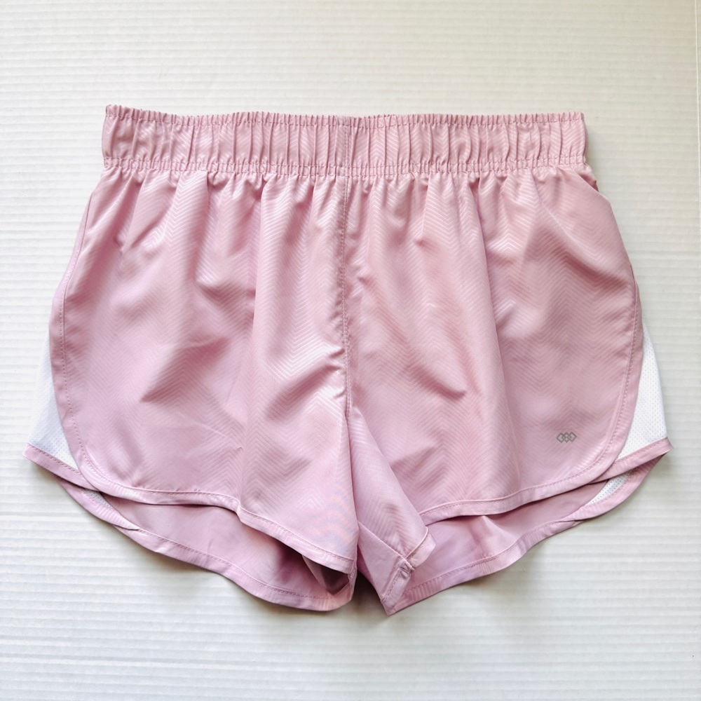 Pink Run Short with White Mesh at Side Panel - NWT
